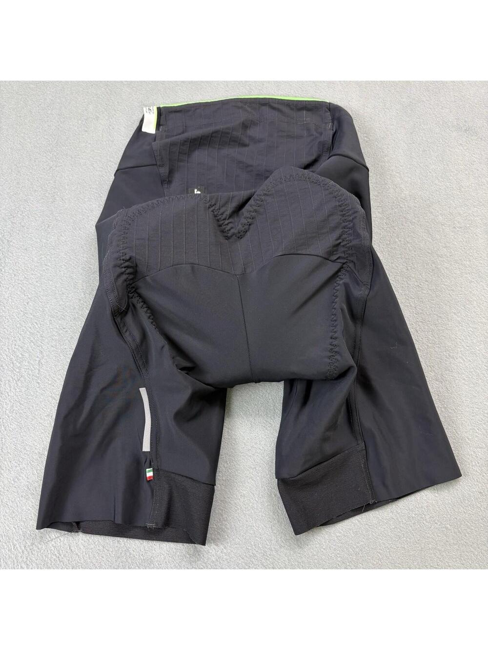 Q36.5 Padded Cycling Shorts Size Small Black Made In Italy